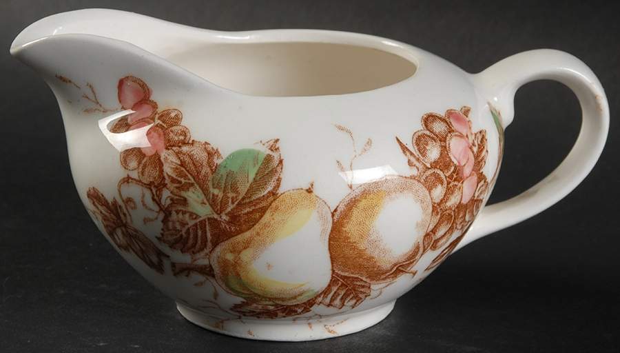 Fruit Arbor (USA) Creamer by Nasco China (USA)-1
