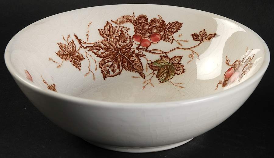 Fruit Arbor (USA) Coupe Cereal Bowl by Nasco China (USA)-1