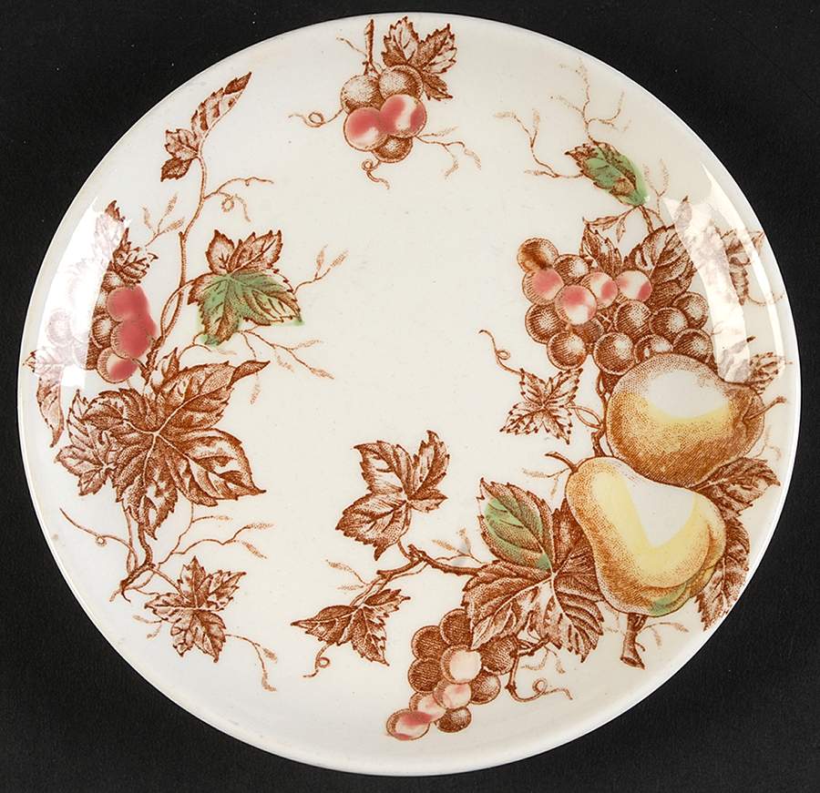 Fruit Arbor (USA) Bread & Butter Plate by Nasco China (USA)-1
