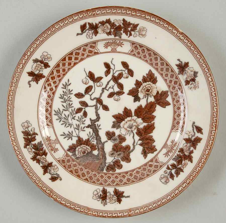 Indian Tree Brown (USA) Bread & Butter Plate by Nasco China (USA)-1