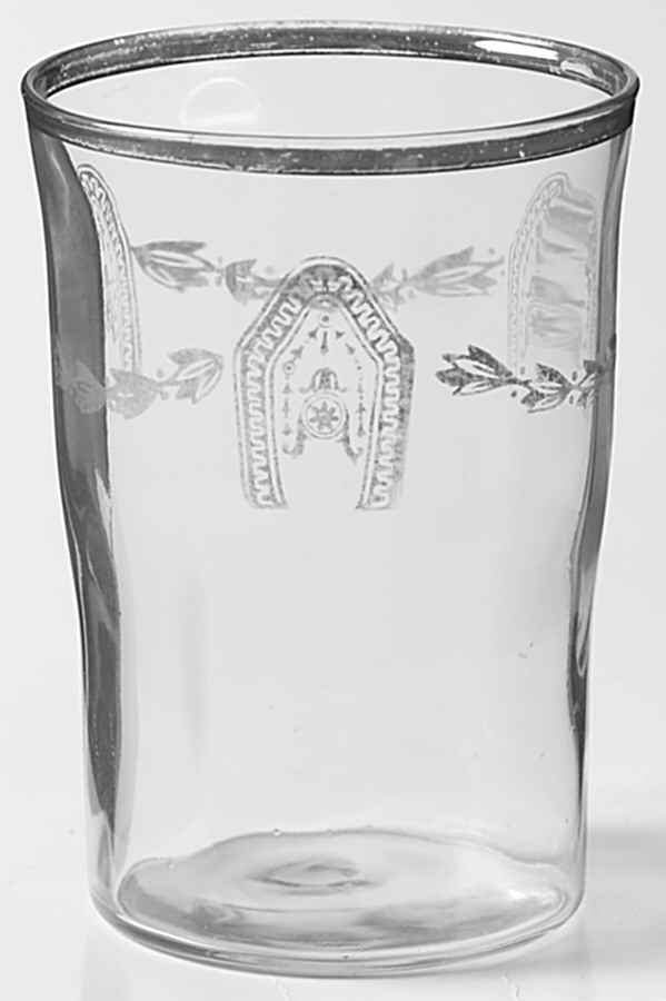 1163 Glassware Short Tumbler by Nasco China (USA)-1