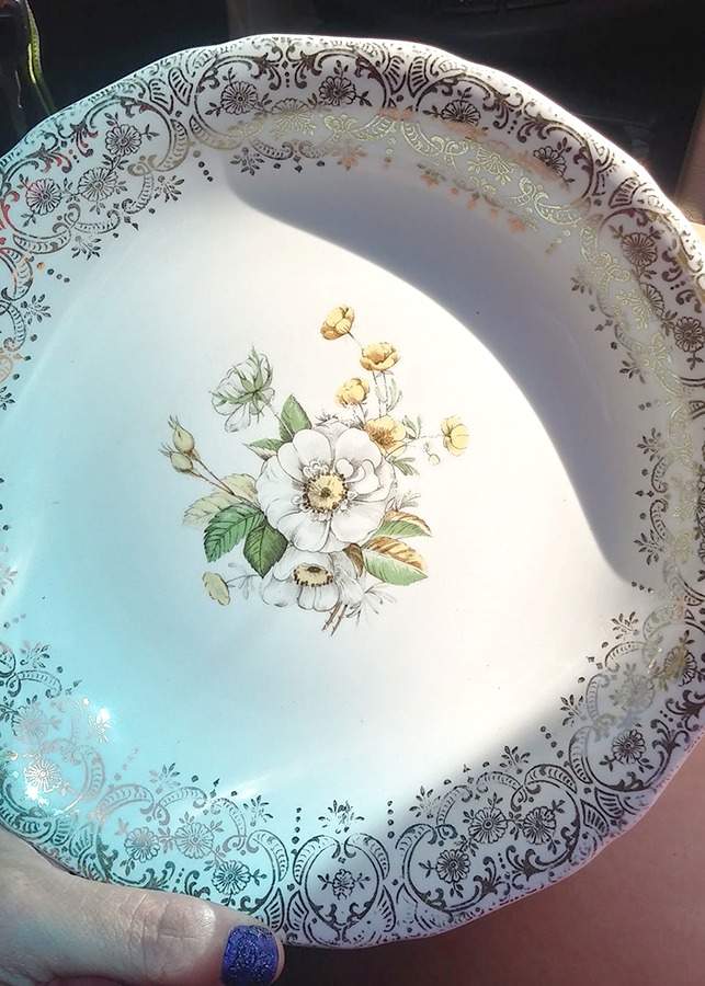 NAC4 (USA) Fruit/Dessert (Sauce) Bowl by Nasco China (USA)-1