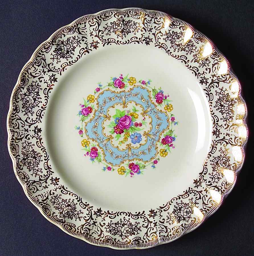 Southern Rose (USA) Bread & Butter Plate by Nasco China (USA)-1