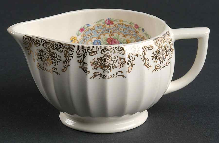Southern Rose (USA) Creamer by Nasco China (USA)-1