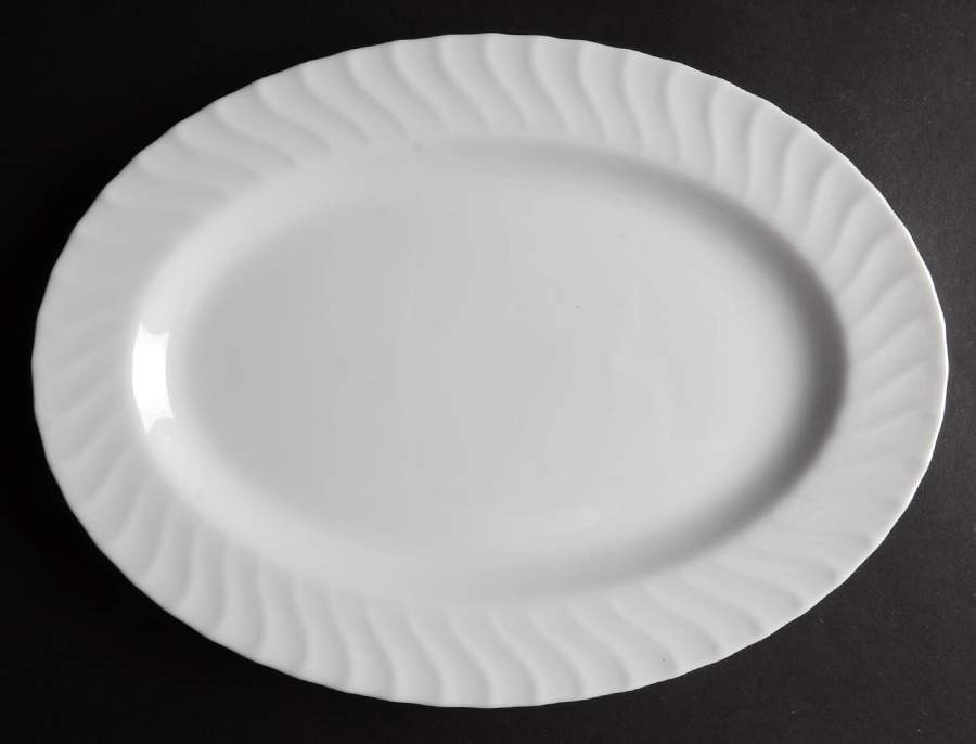 Ballet 12" Oval Serving Platter by Nagoya Shokai-1