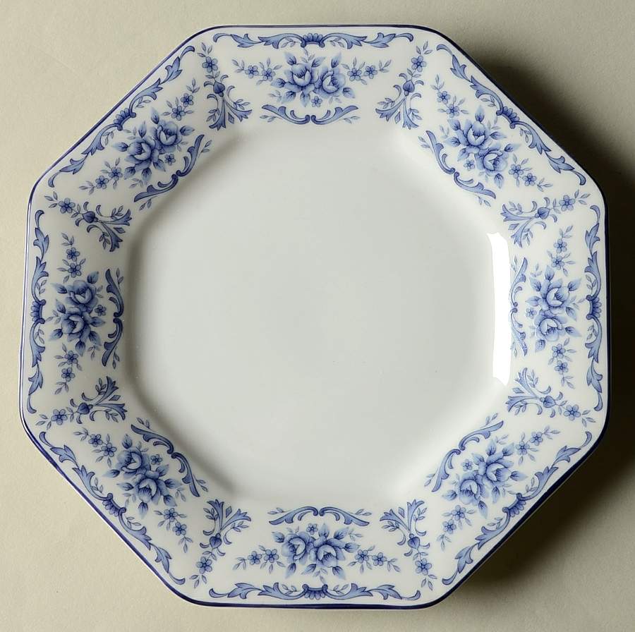 Blue Garden Salad Plate by Nagoya Shokai-1