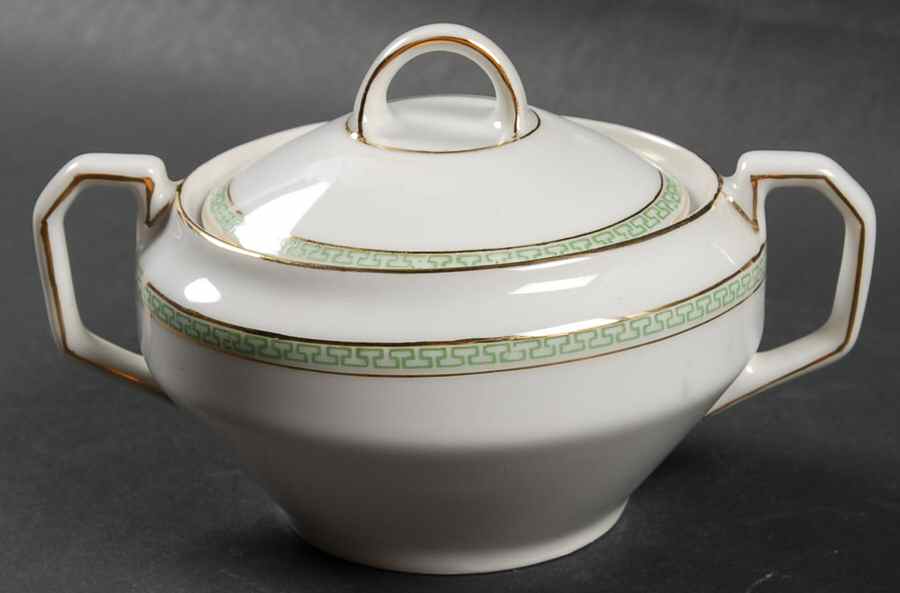 NAG1 Sugar Bowl & Lid by Nagoya Shokai-1