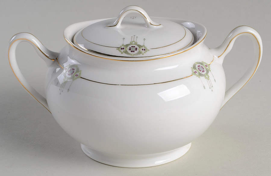 NAG8 Sugar Bowl & Lid by Nagoya Shokai-1