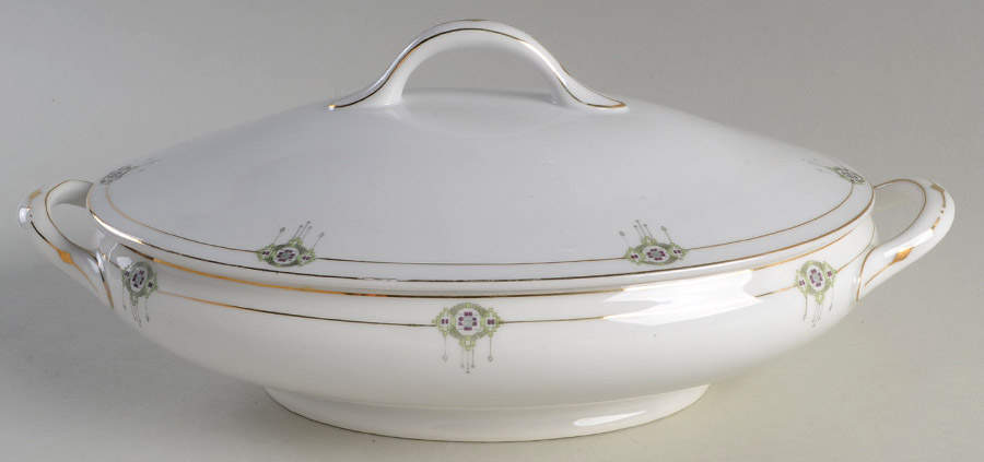 NAG8 Oval Covered Vegetable by Nagoya Shokai-1