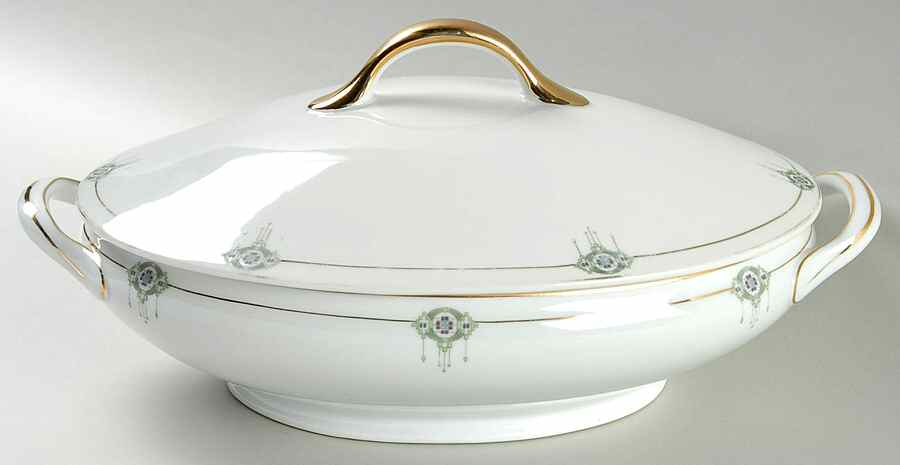 NAG8 Oval Covered Vegetable by Nagoya Shokai-1