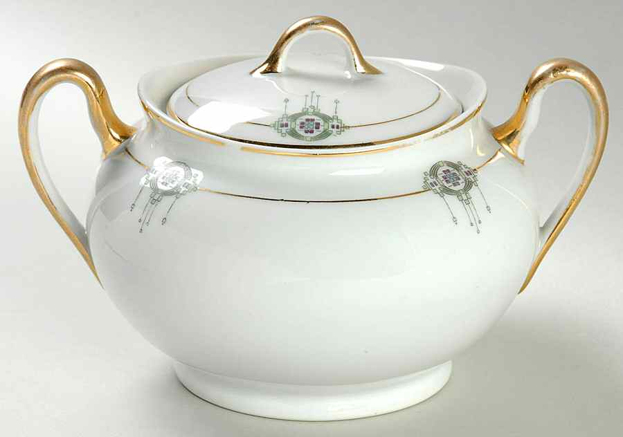 NAG8 Sugar Bowl & Lid by Nagoya Shokai-1