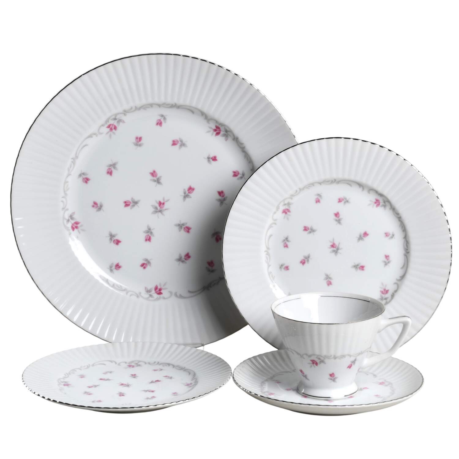 Parisienne 5 Piece Place Setting by Nagoya Shokai-1