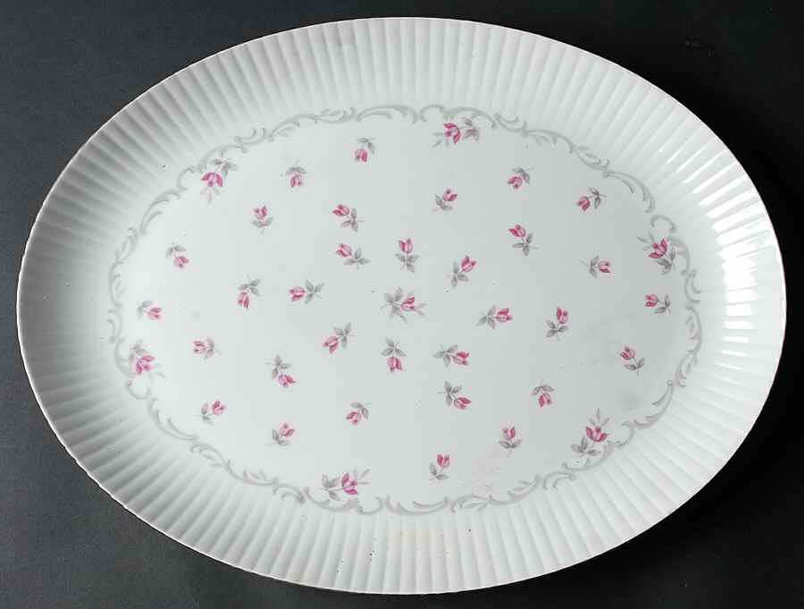Parisienne 16" Oval Serving Platter by Nagoya Shokai-1
