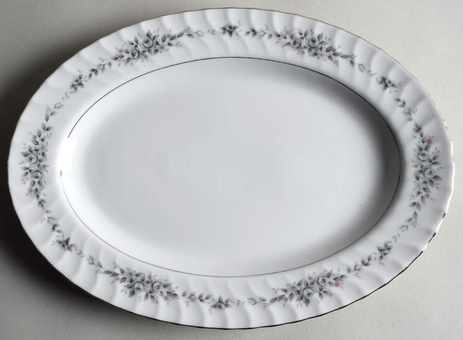 Pierette 12" Oval Serving Platter by Nagoya Shokai-1