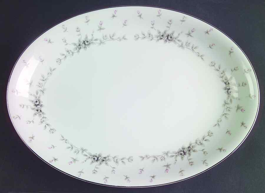 Queen Anne 12" Oval Serving Platter by Nagoya Shokai-1