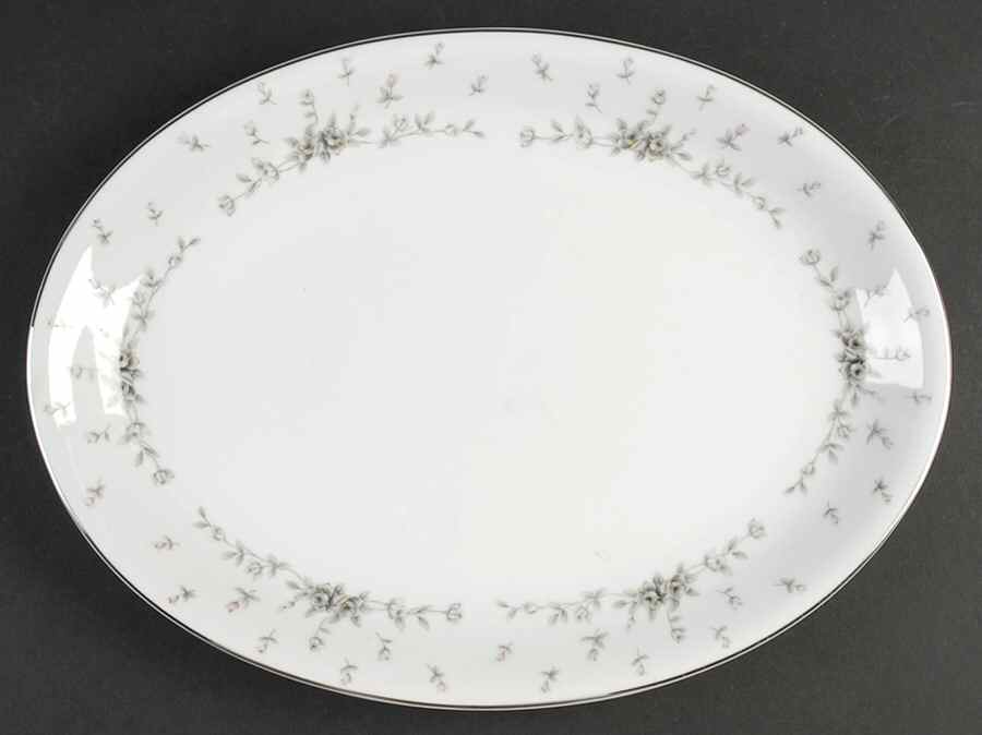 Queen Anne 14" Oval Serving Platter by Nagoya Shokai-1