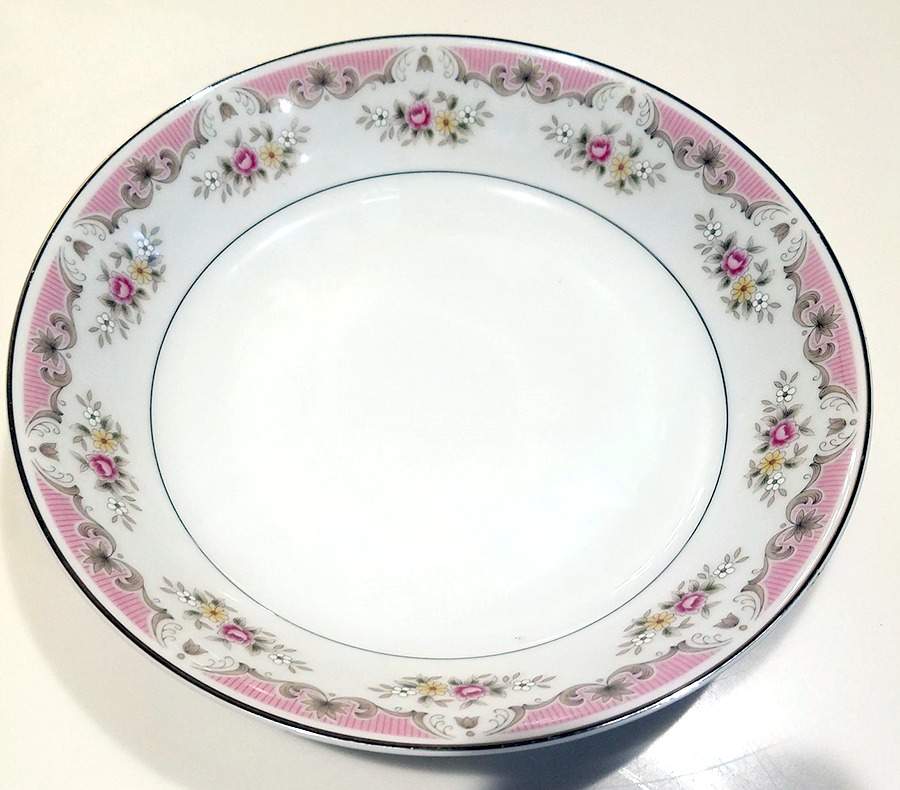 Rose Garden Coupe Soup Bowl by Nagoya Shokai-1