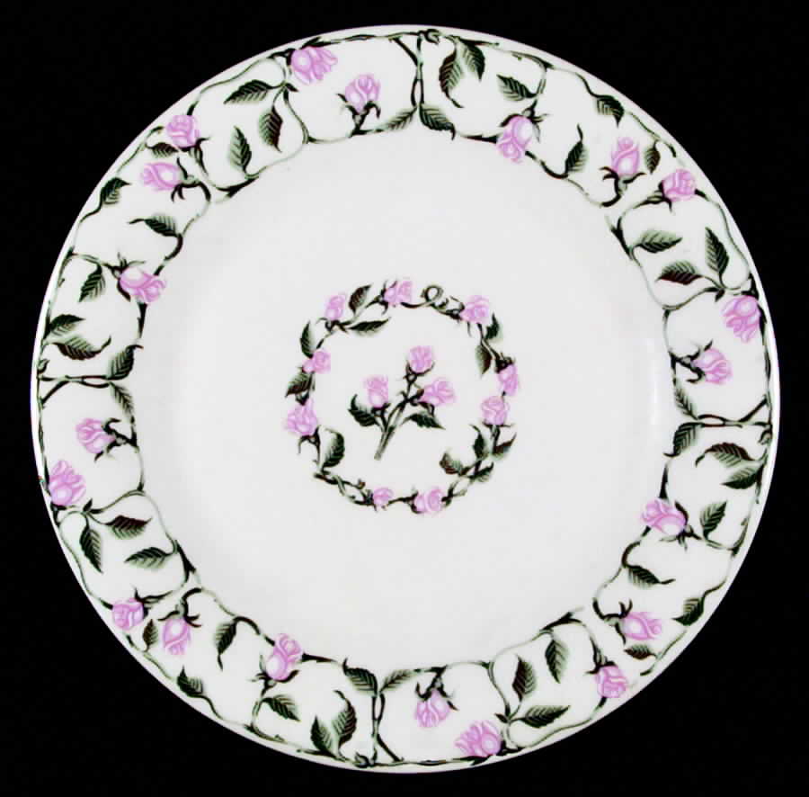 Cameo Rose Salad Plate by National Housewares-1