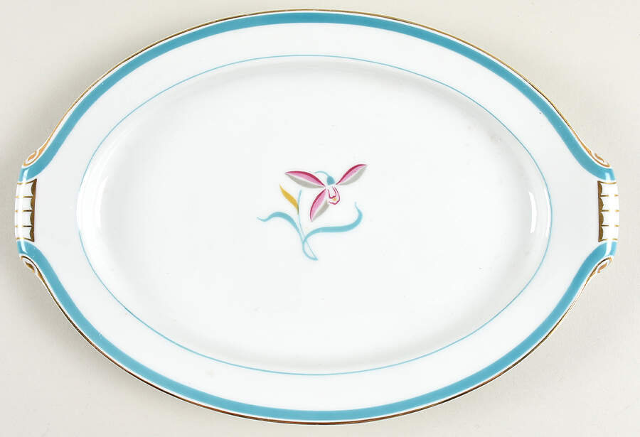 Allegro 12" Oval Serving Platter by Narumi-1