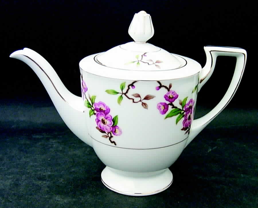 Blossomtime Teapot & Lid by Narumi-1