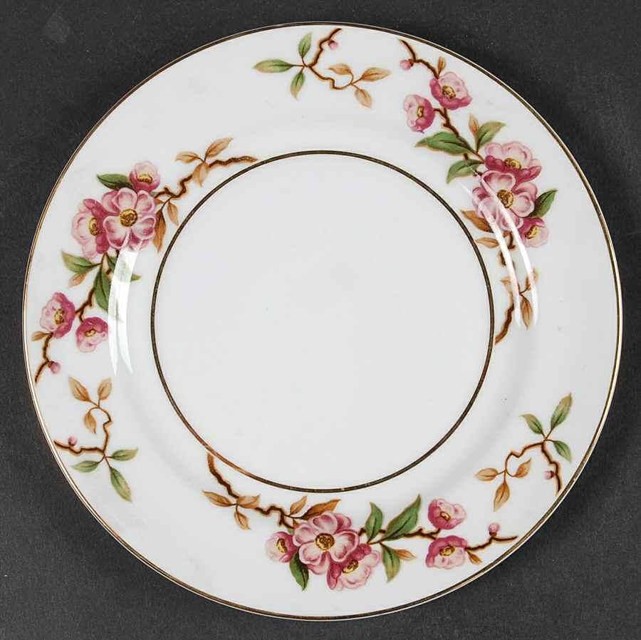 Cherry Blossom Bread & Butter Plate by Narumi-1