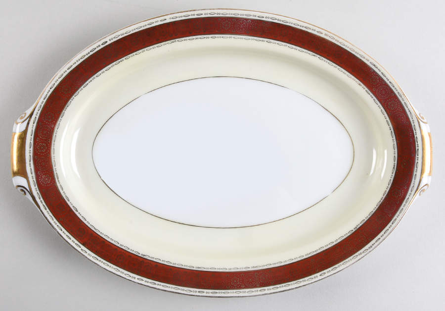 Corona 12" Oval Serving Platter by Narumi-1
