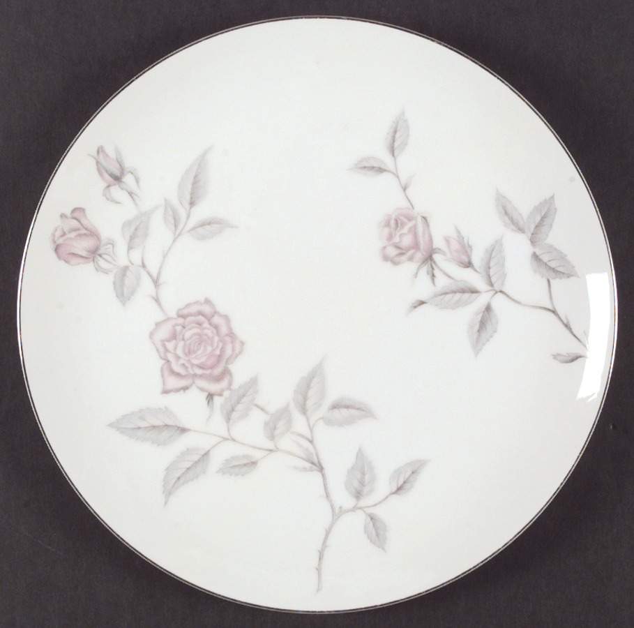 Dawn Rose Dinner Plate by Narumi-1