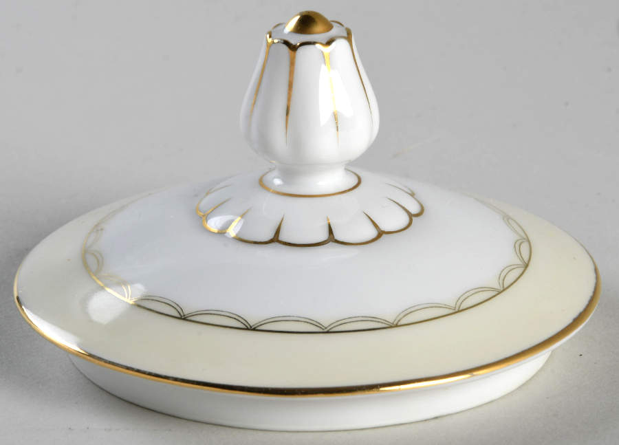 Golden Bantam Lid for Sugar Bowl by Narumi-1