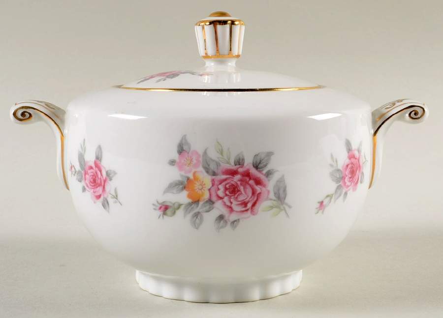 Hinsdale Sugar Bowl & Lid by Narumi-1