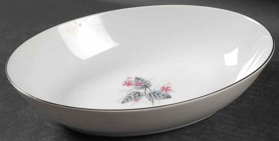 Lyric 9" Oval Vegetable Bowl by Narumi-1