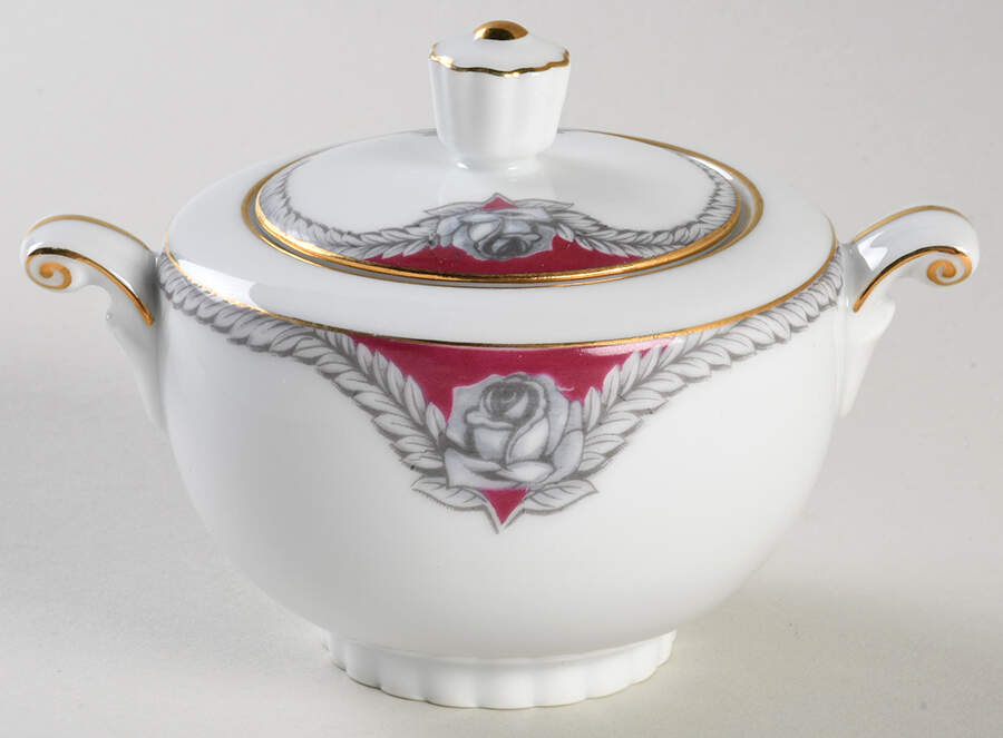 Victory Mini Sugar Bowl & Lid by Narumi-1