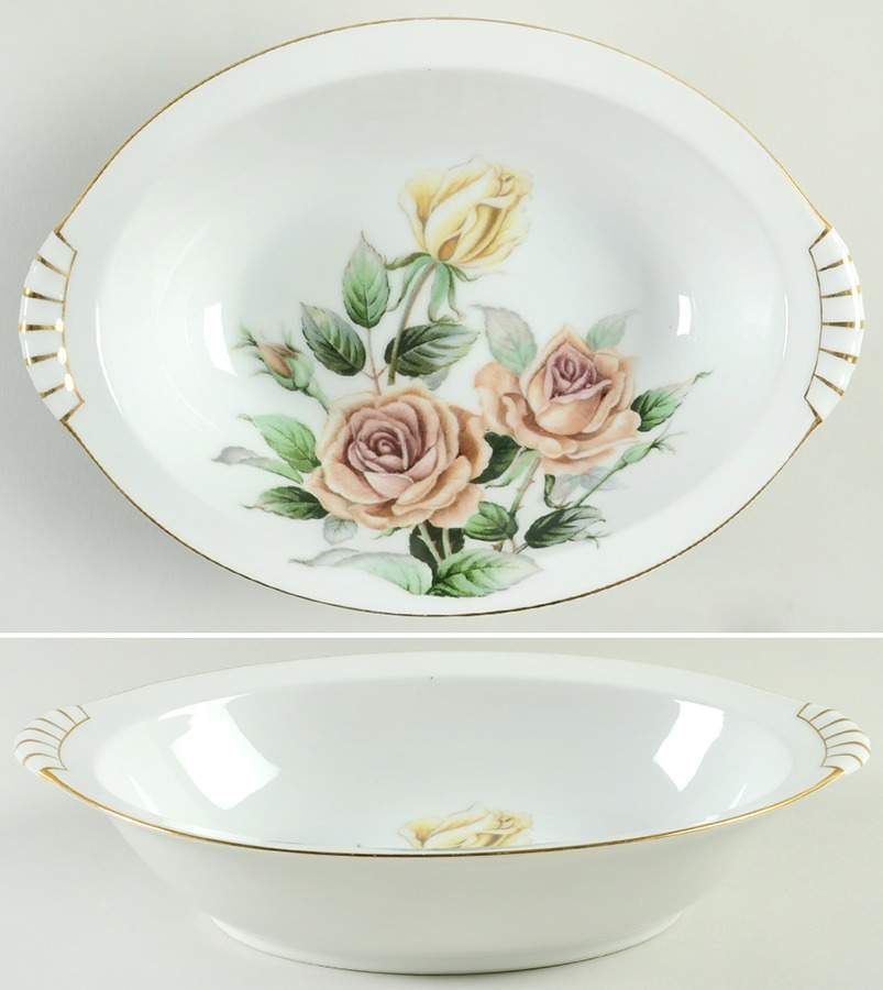 NAR11 10" Oval Vegetable Bowl by Narumi-1