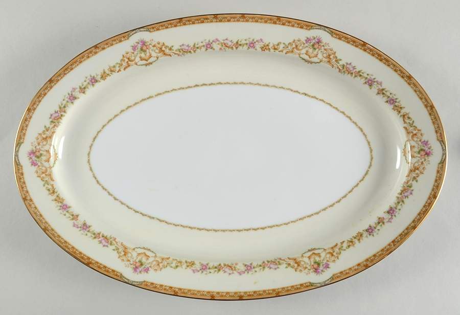 NAR24 15" Oval Serving Platter by Narumi-1