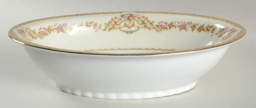 NAR24 9" Oval Vegetable Bowl by Narumi-1