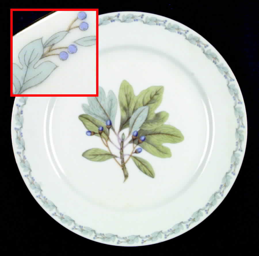 Acorn Dinner Plate by Narumi-1