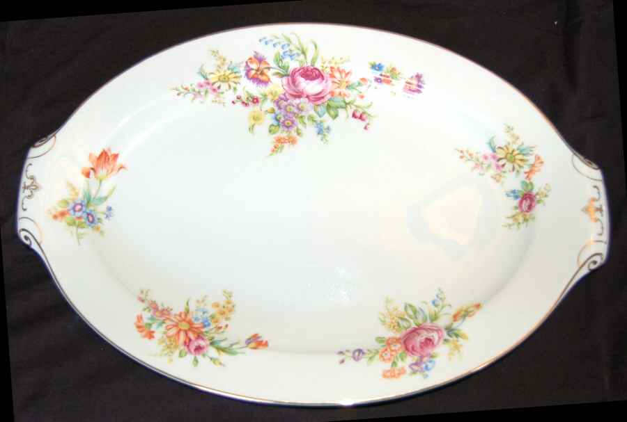 NAR7 17" Oval Serving Platter by Narumi-1