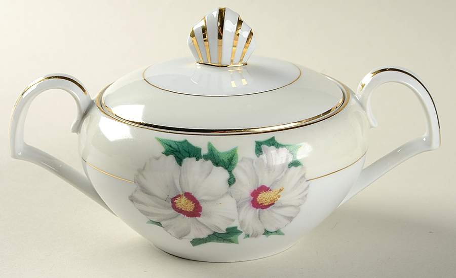 NAR9 Sugar Bowl & Lid by Narumi-1