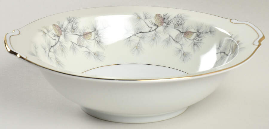 Olympia (Pine Cones) 9" Round Vegetable Bowl by Narumi-1