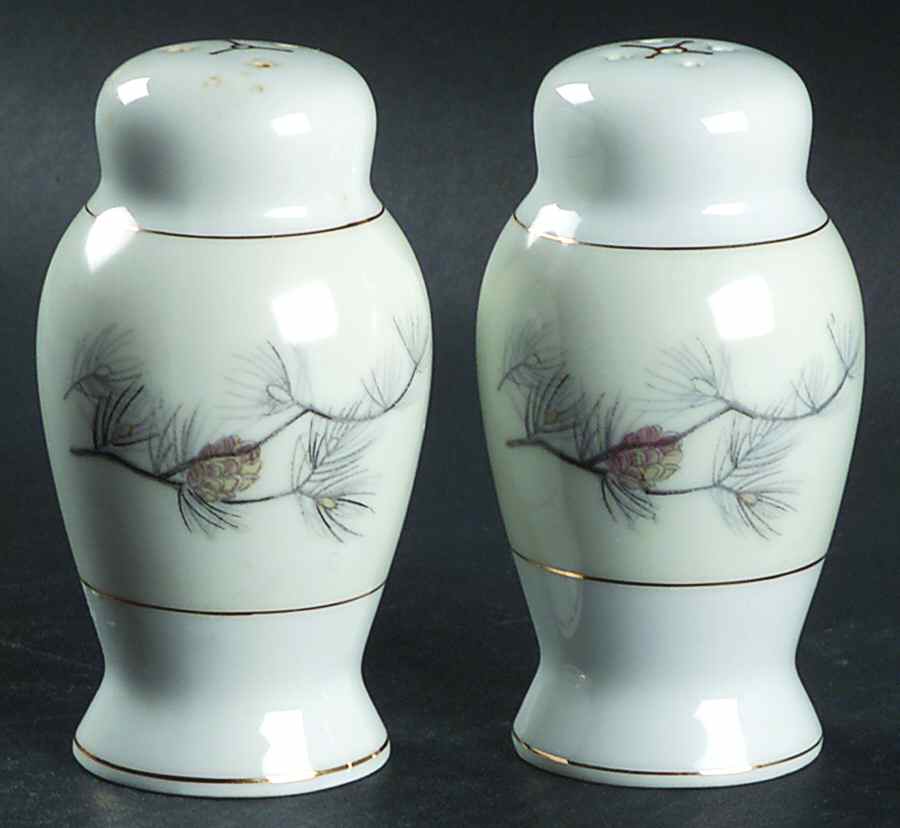Olympia (Pine Cones) Salt & Pepper Set by Narumi-1