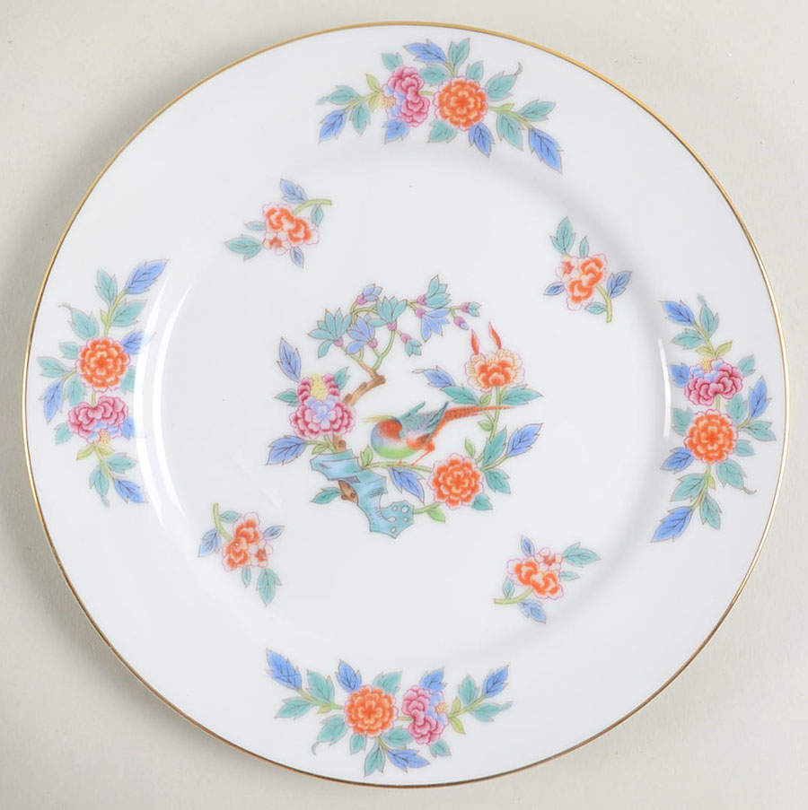 Oriental Garden Salad Plate by Narumi-1