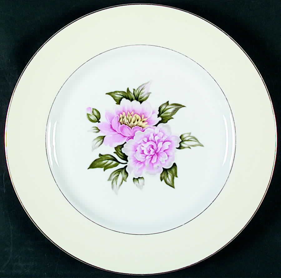 Peony Garden Dinner Plate by Narumi-1