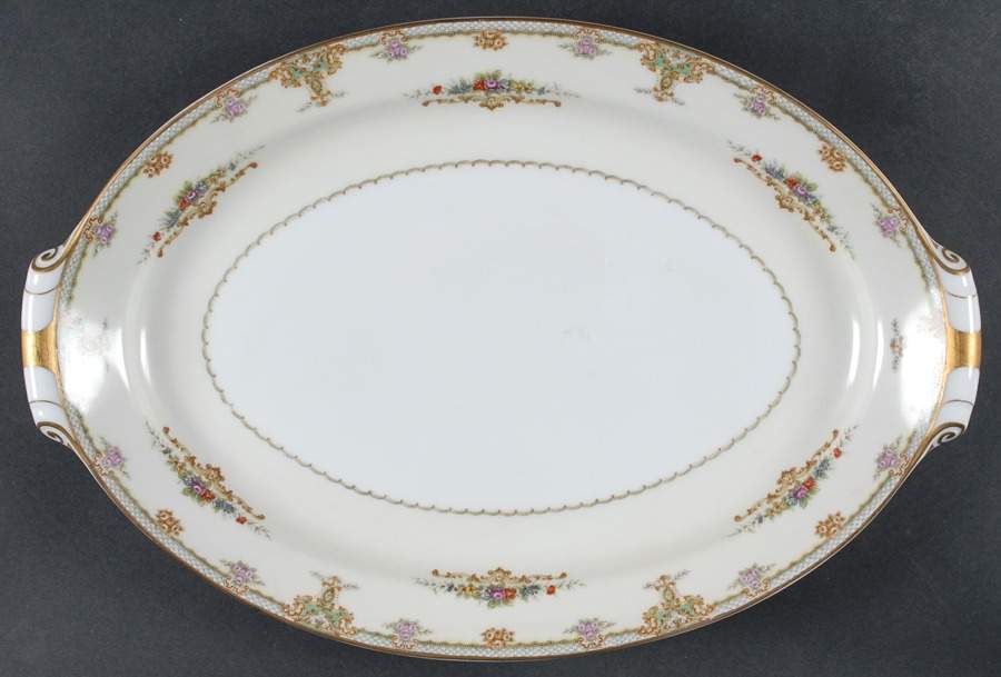 Princess 17" Oval Serving Platter by Narumi-1