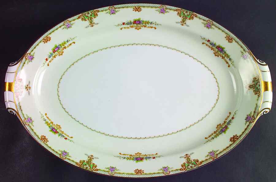Princess 17" Oval Serving Platter by Narumi-1