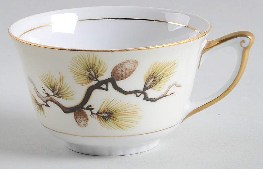Shasta Pine Cream Footed Cup by Narumi-1