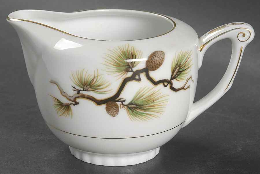 Shasta Pine White Creamer by Narumi-1
