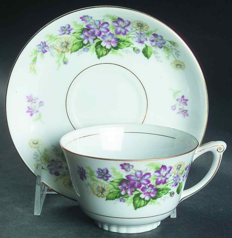 Sonoma Flat Cup & Saucer Set by Narumi-1