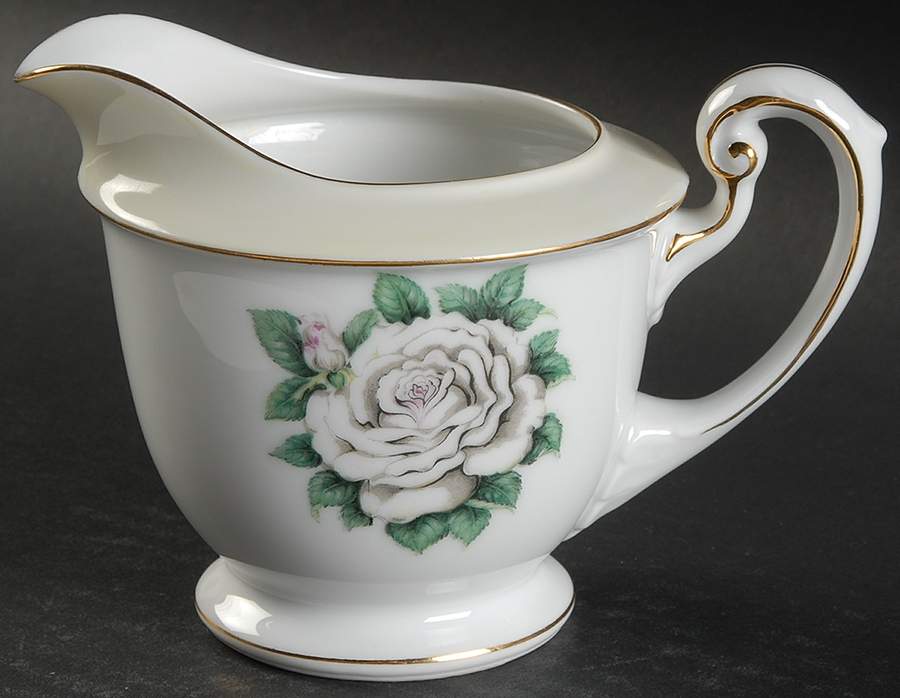 White Rose Creamer by Narumi-1