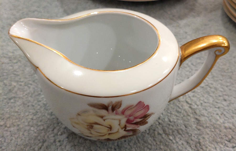Yellow Rose Creamer by Narumi-1