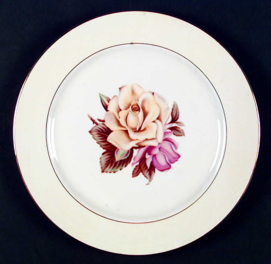 Yellow Rose Dinner Plate by Narumi-1