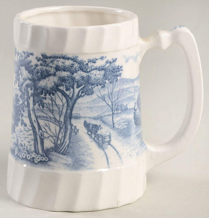 Blue River Mug by Nasco (Japan)-1